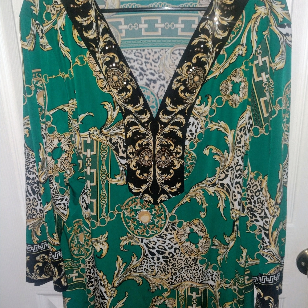 JM Collection Plus Size Top